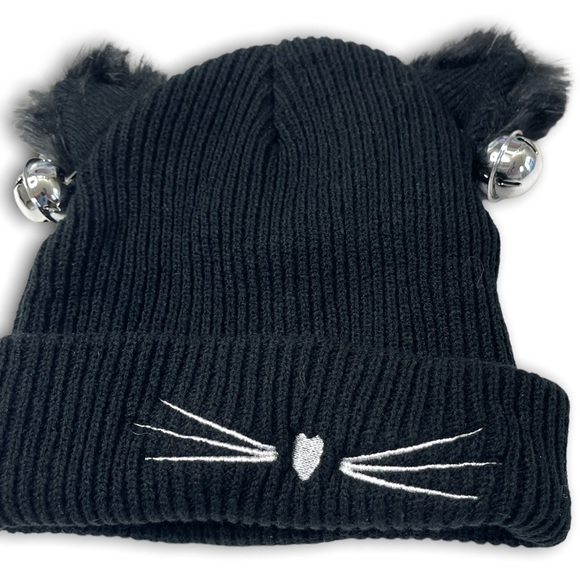 Reversible Punk Streetwear Rockstar Dark Kawaii Beanie - Picture 3 of 3